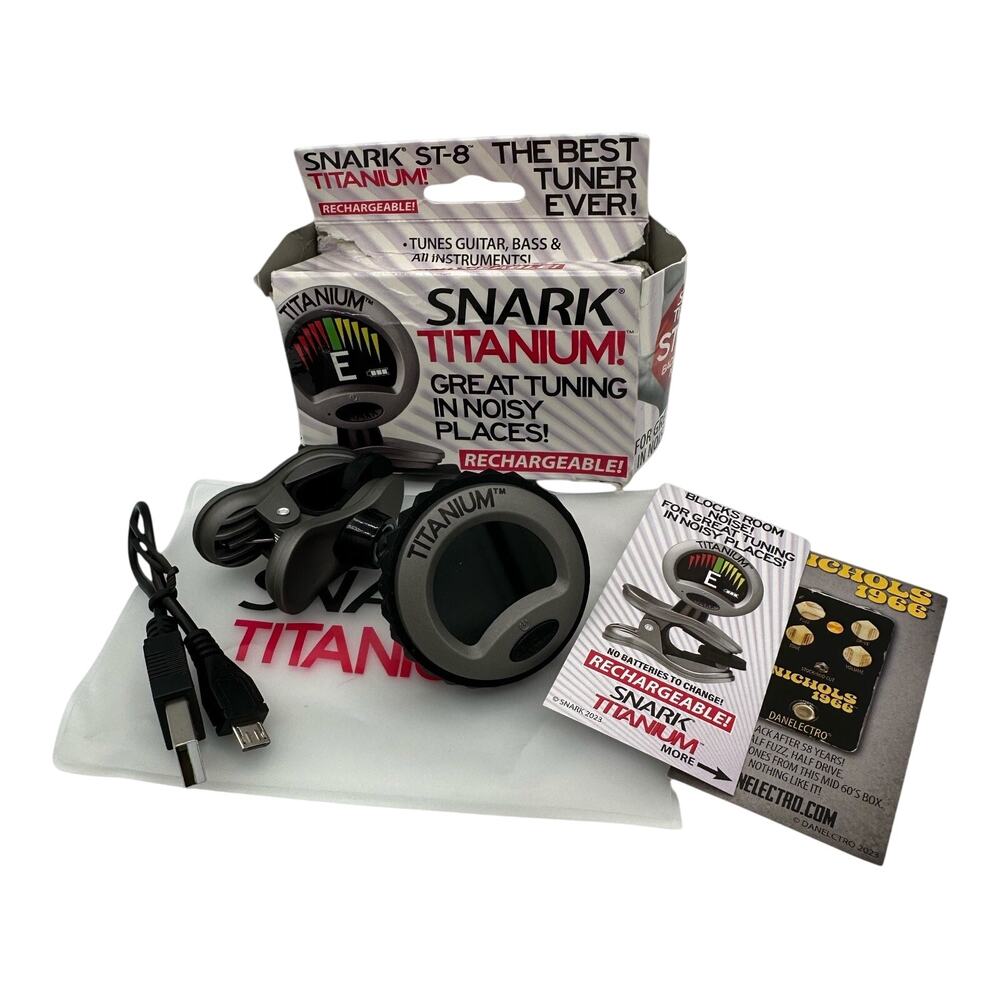 Snark ST-8 Titanium Chromatic Rechargeable Tuner